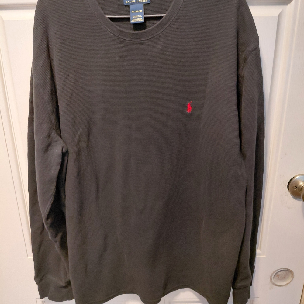 Polo Ralph Lauren Men's Black Long Sleeve Shirt